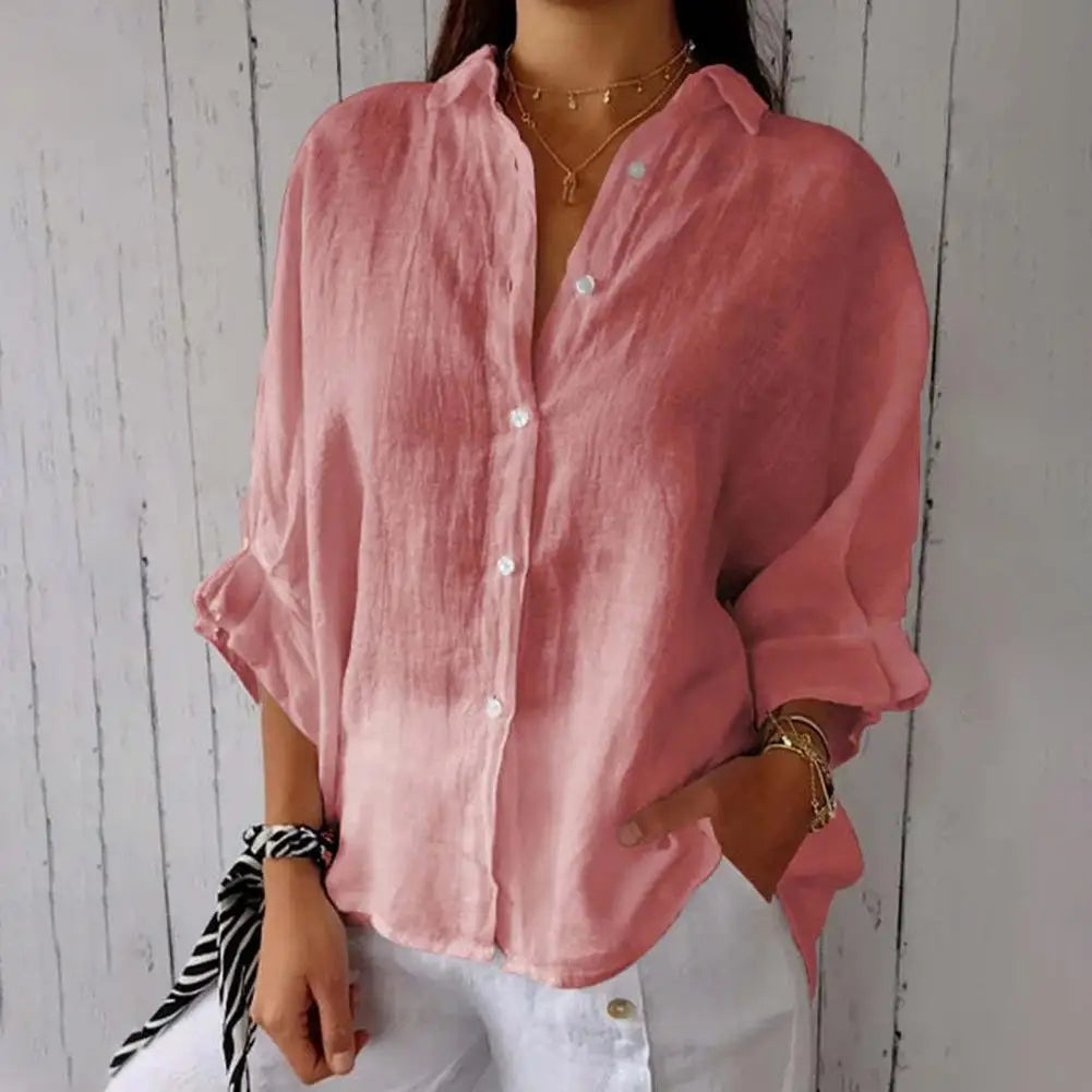 Witte Casual Vintage Blouse - Luna