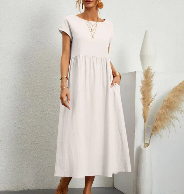 Zwart Vintage Jurk - Sophie
