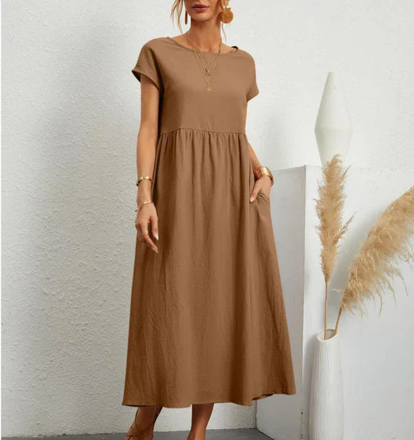 Zwart Vintage Jurk - Sophie