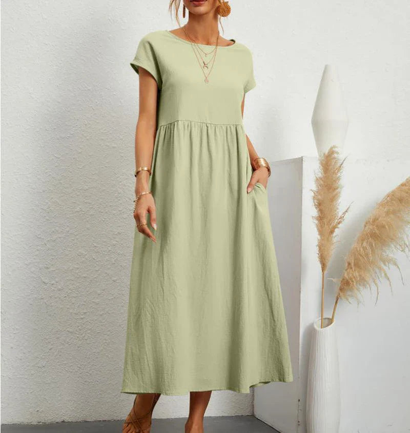 Zwart Vintage Jurk - Sophie