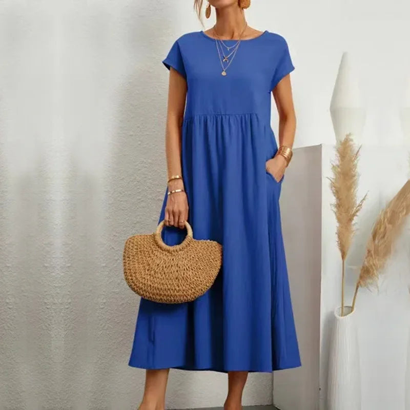 Zwart Vintage Jurk - Sophie