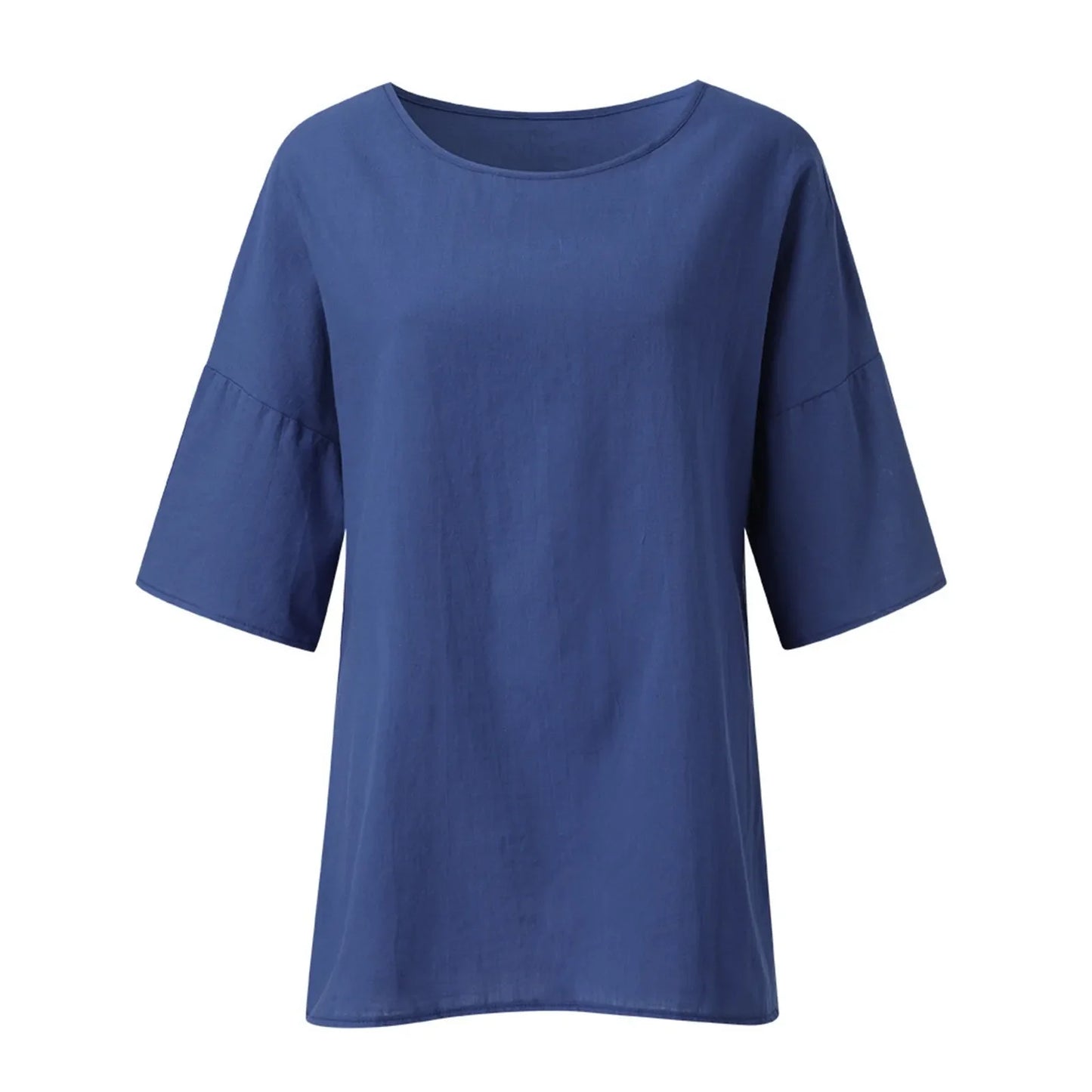 Blauw Casual T-shirt - Esmee