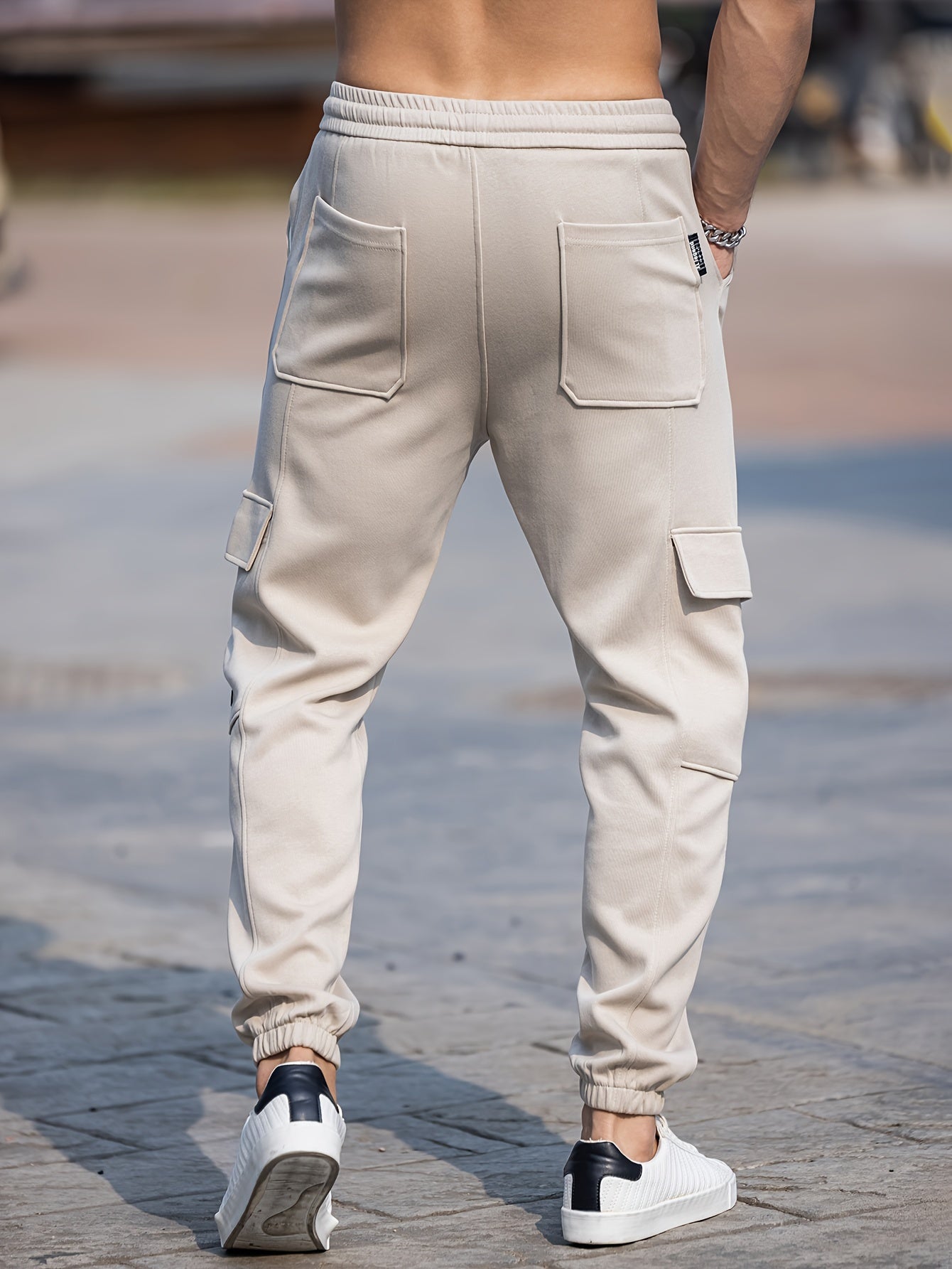 Khaki Outdoor Broek - Bram