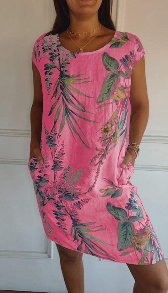 Blauw Elegante Jurk - Tuva