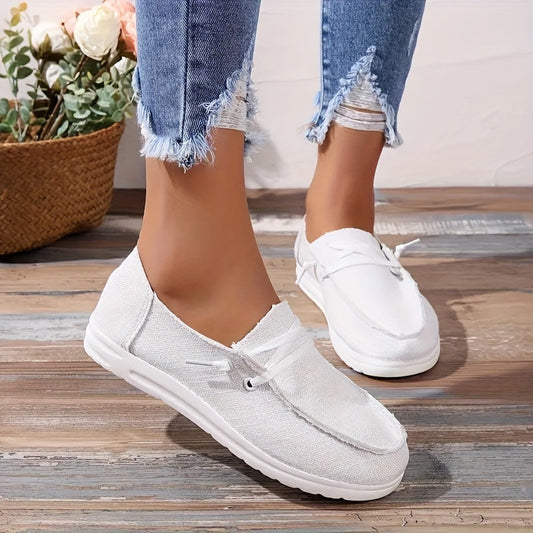Carlinda - Casual Canvas Loafers