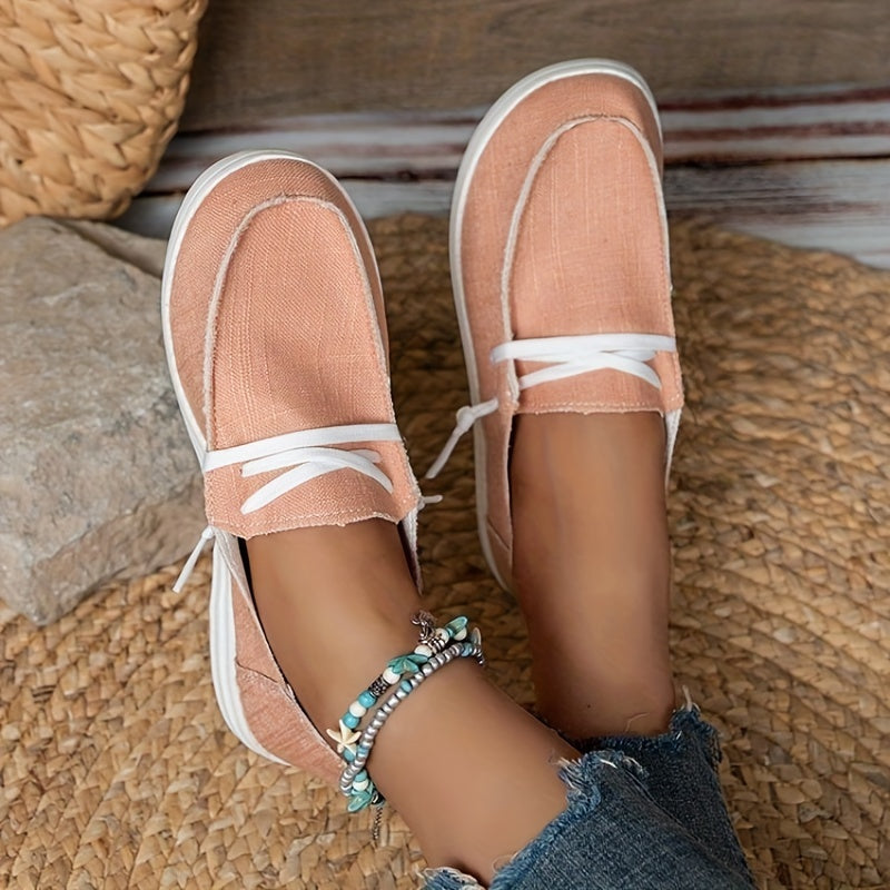 Carlinda - Casual Canvas Loafers