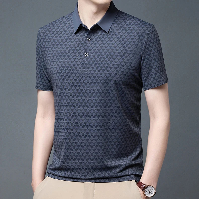 Exclusieve Heren Diamant Polo