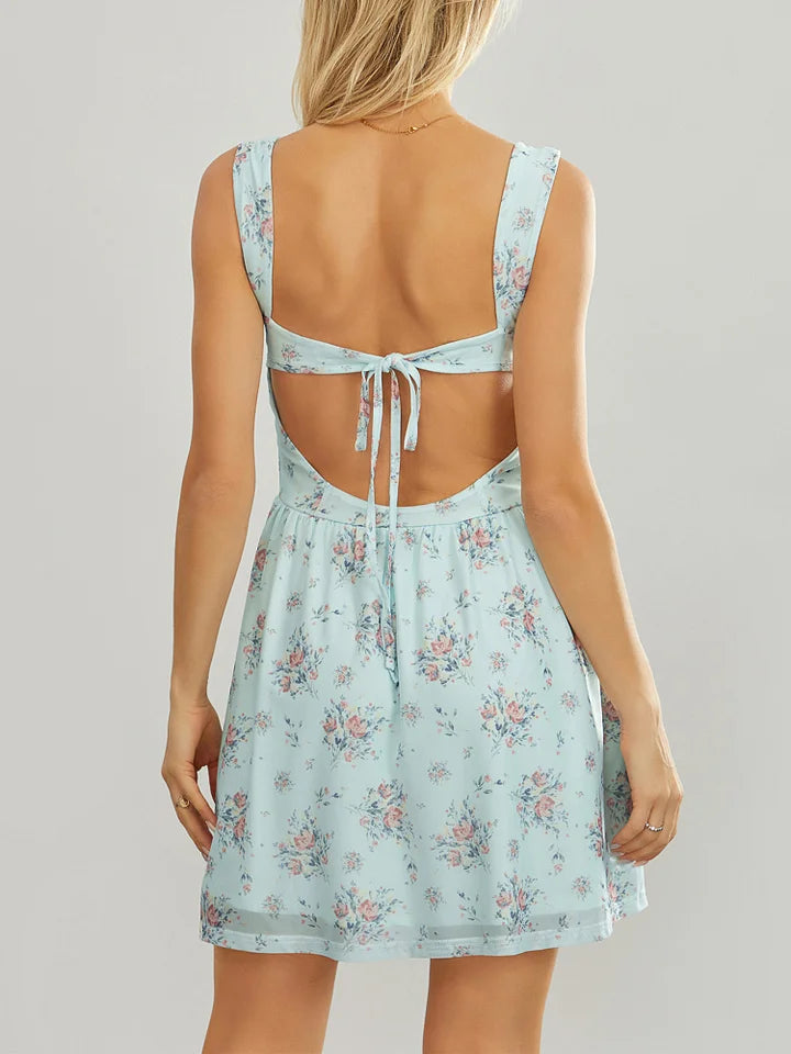 Elsha - Vierkante Hals Zomerjurk