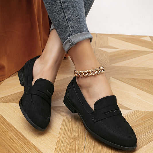 Yfke - Suède Slip-On Loafers