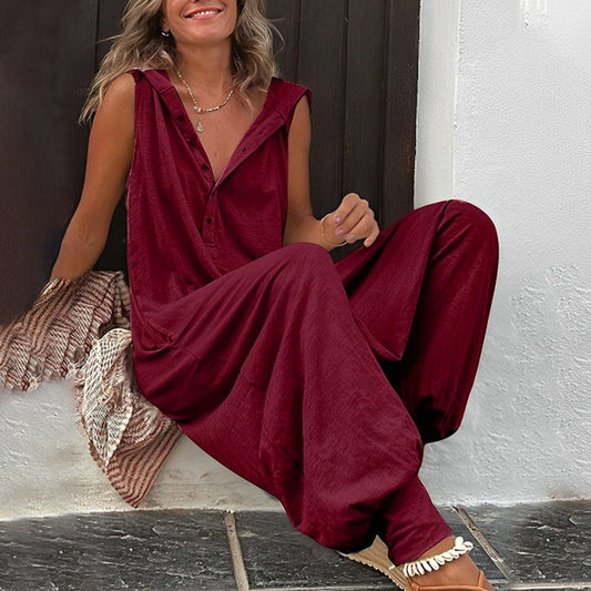Yinthe - Jumpsuit Met Capuchon