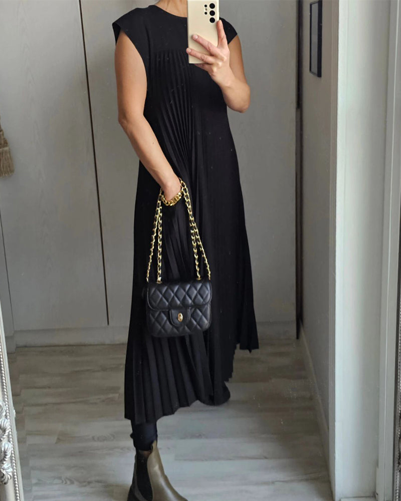 Joryen - Plisse Comfort Jurk