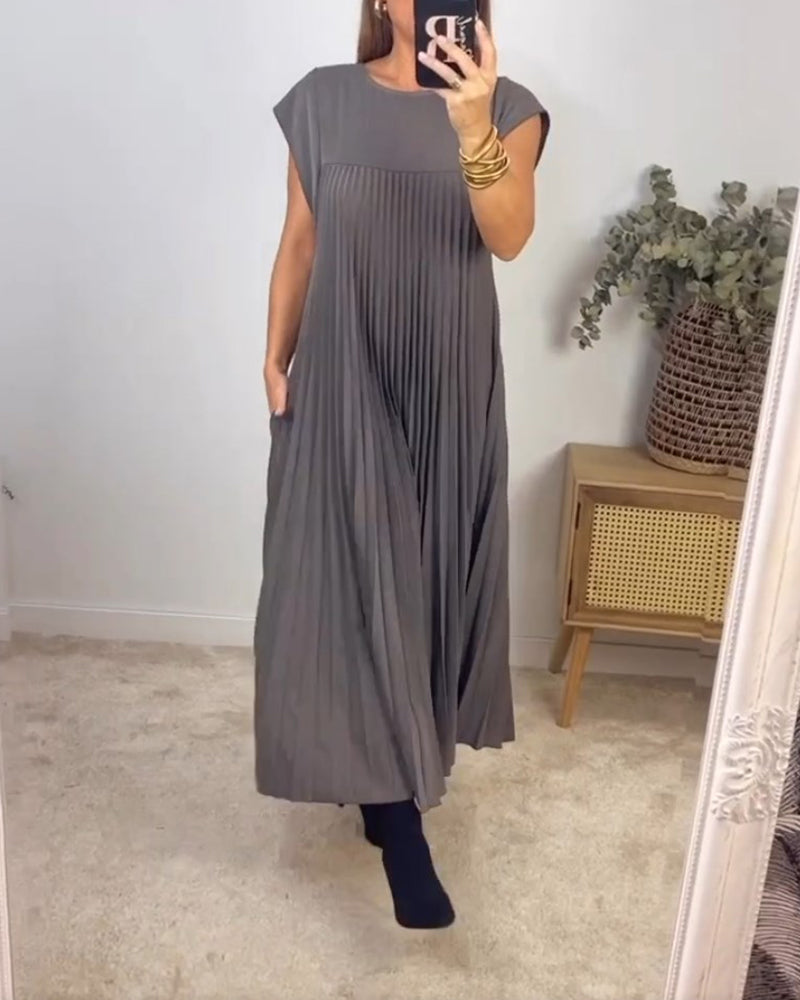 Joryen - Plisse Comfort Jurk