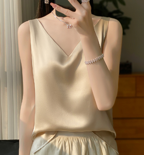 Wobke - Zijdezachte Tanktop