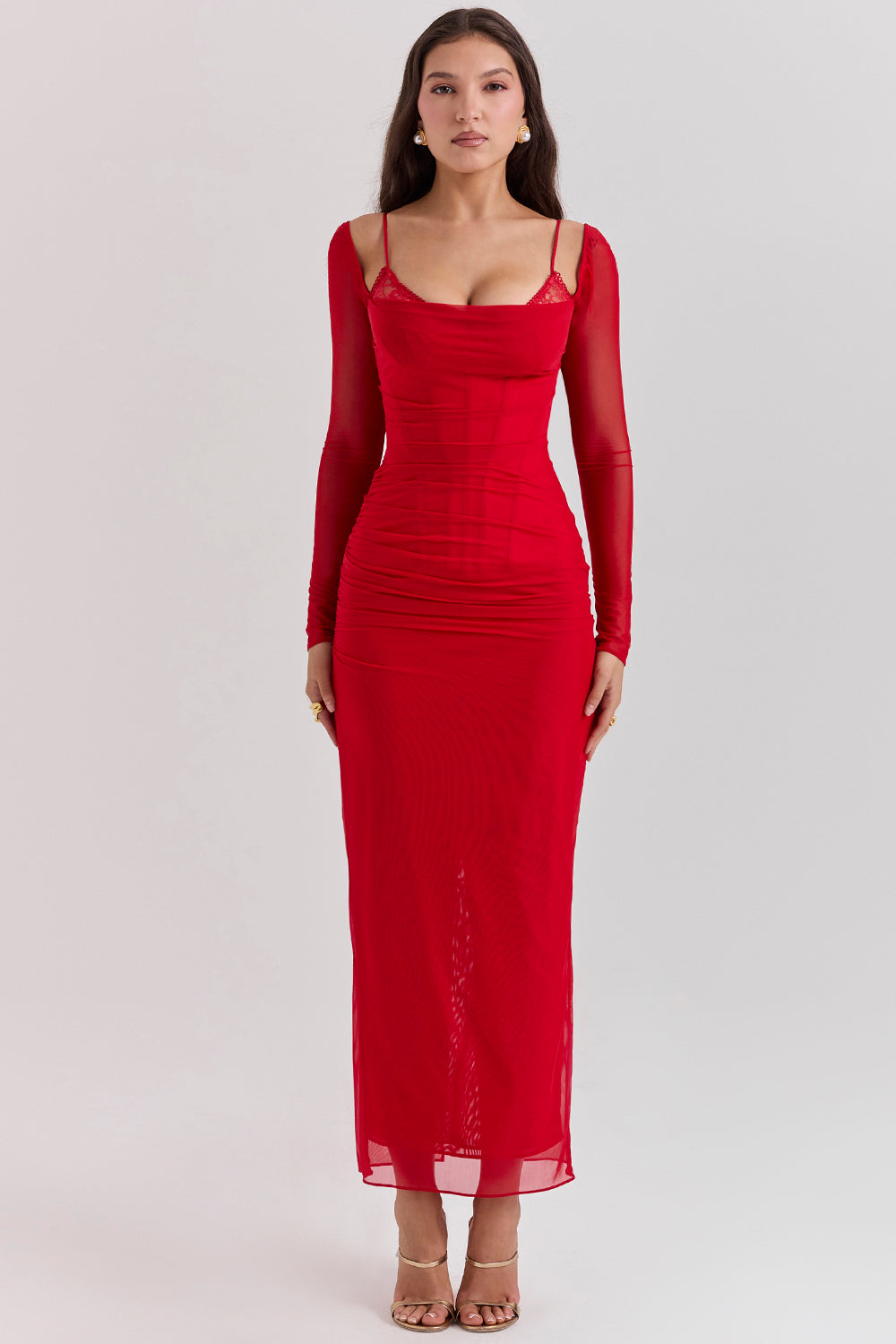 Olanda - Maxi Jurk Mesh