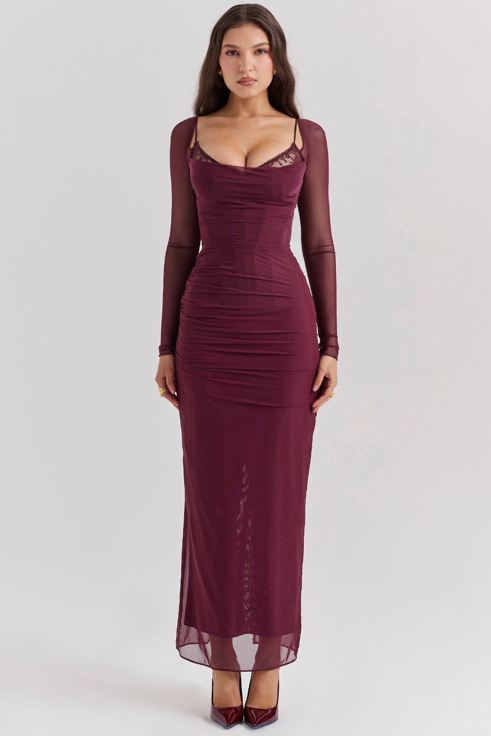 Olanda - Maxi Jurk Mesh