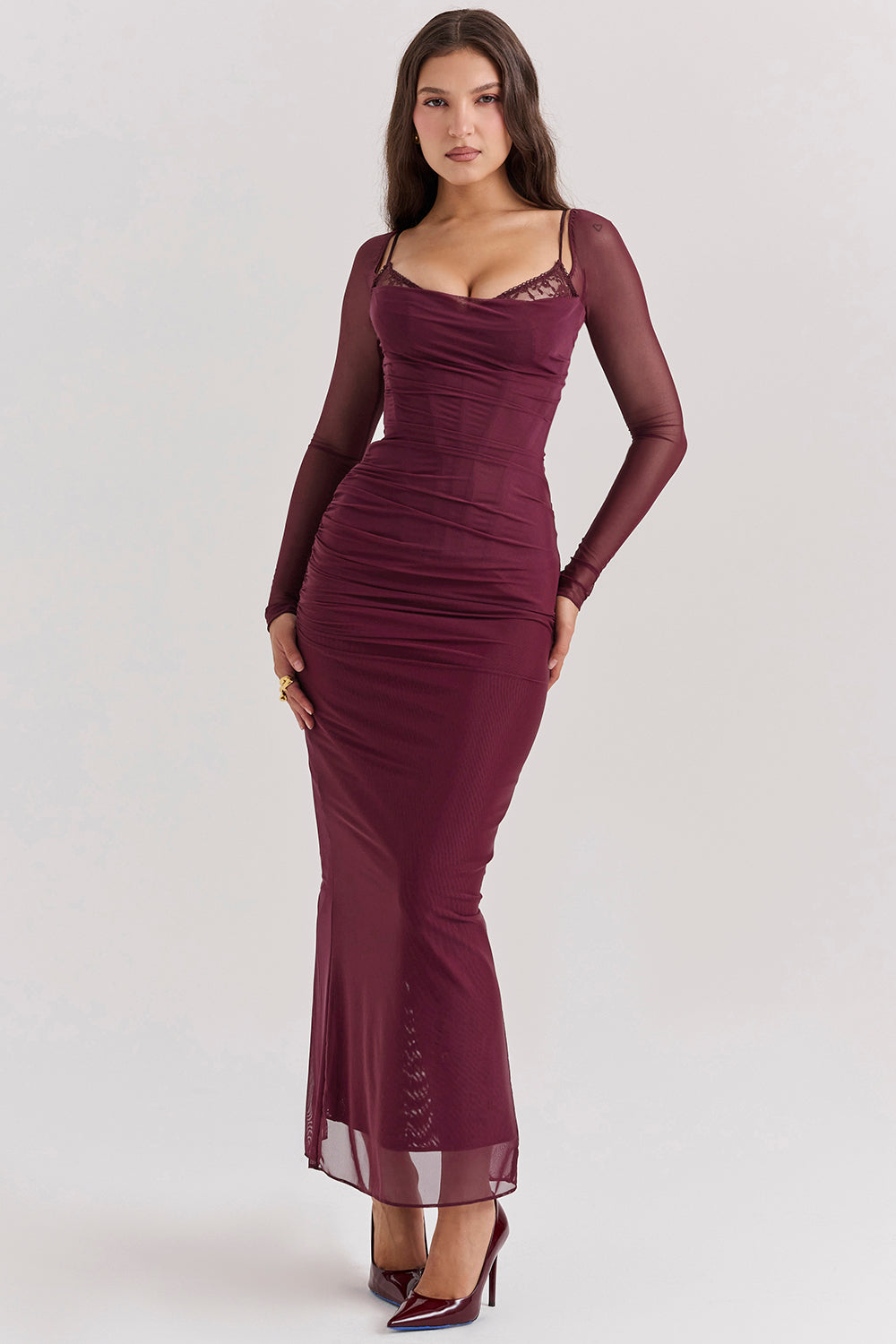 Olanda - Maxi Jurk Mesh