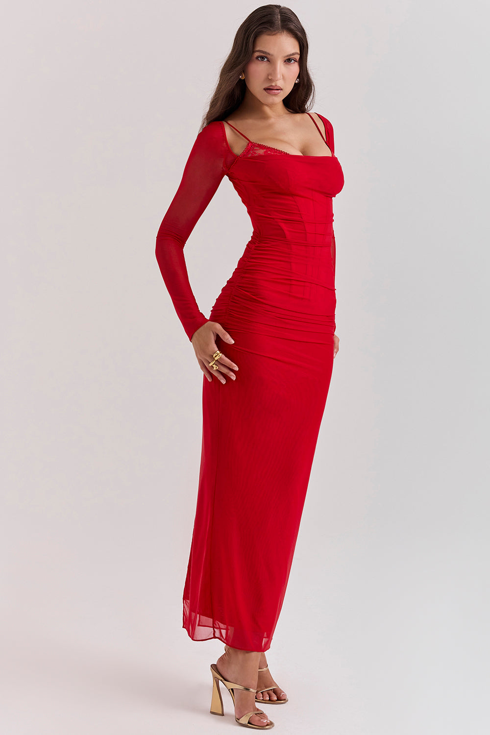 Olanda - Maxi Jurk Mesh