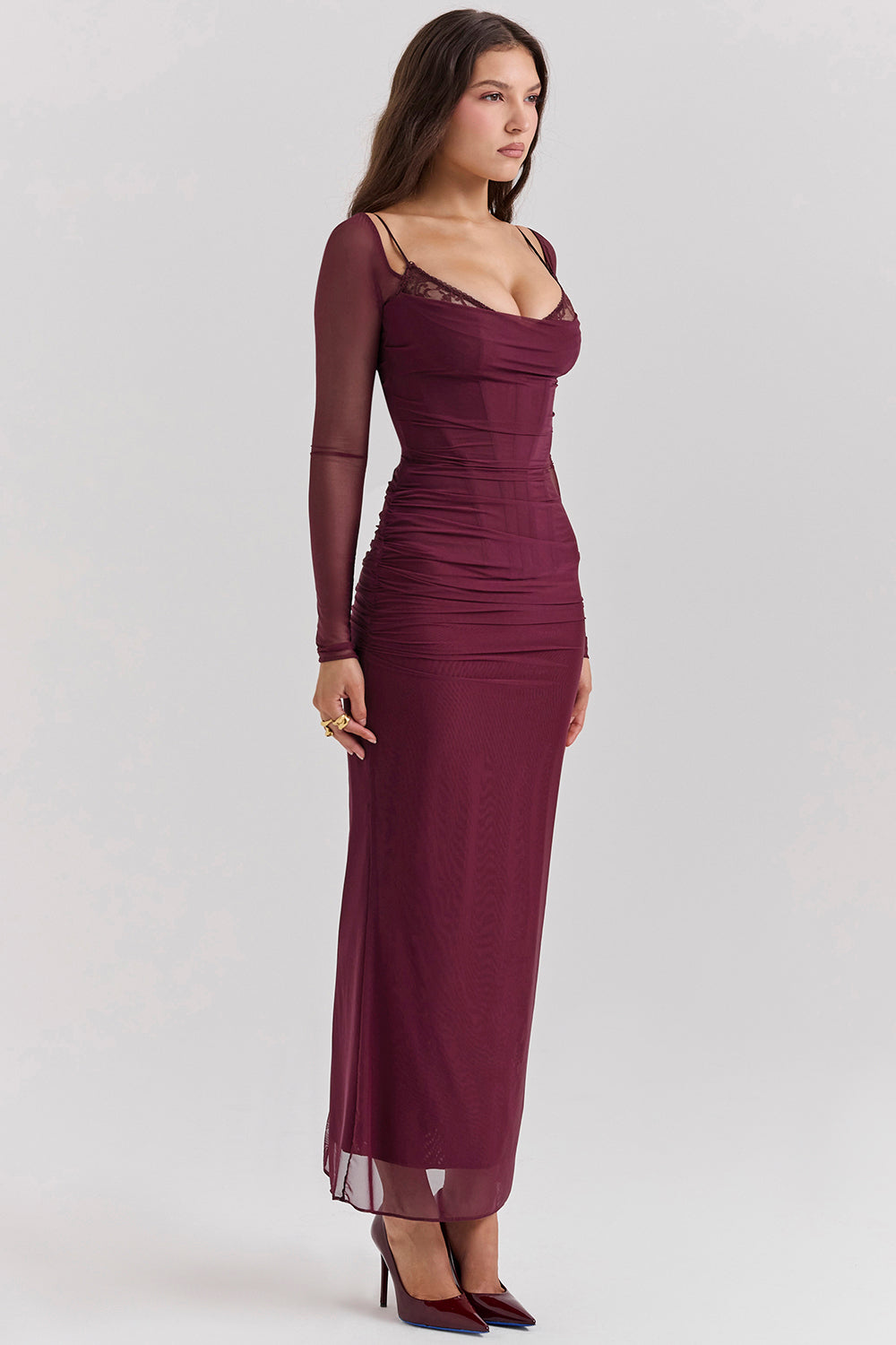 Olanda - Maxi Jurk Mesh