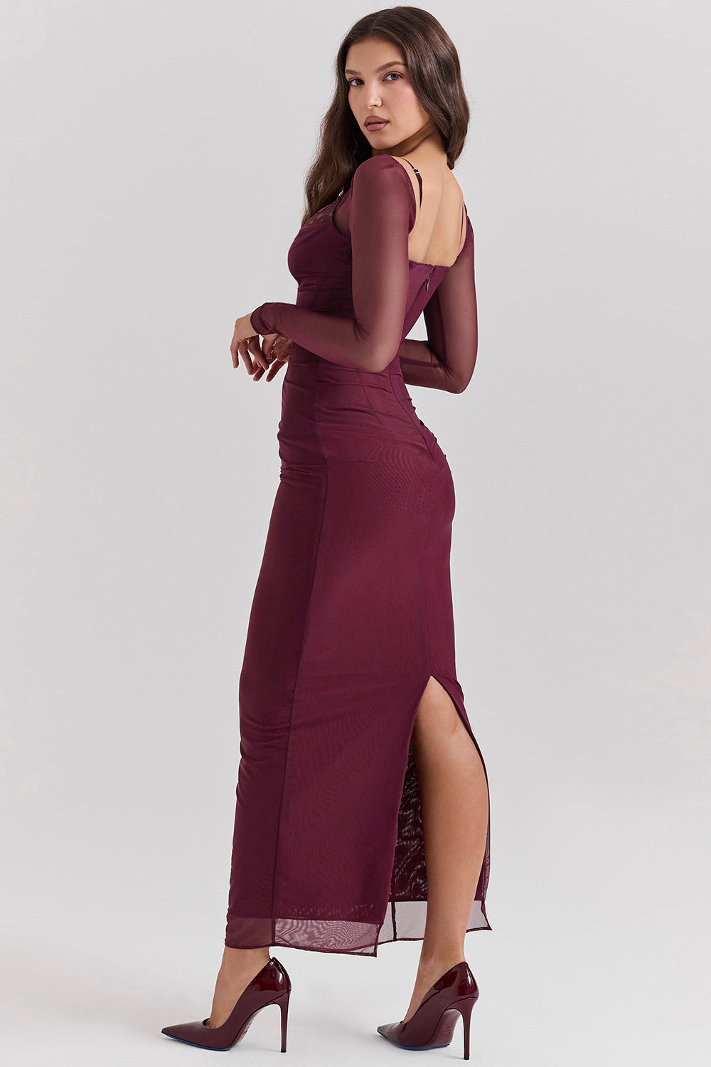 Olanda - Maxi Jurk Mesh