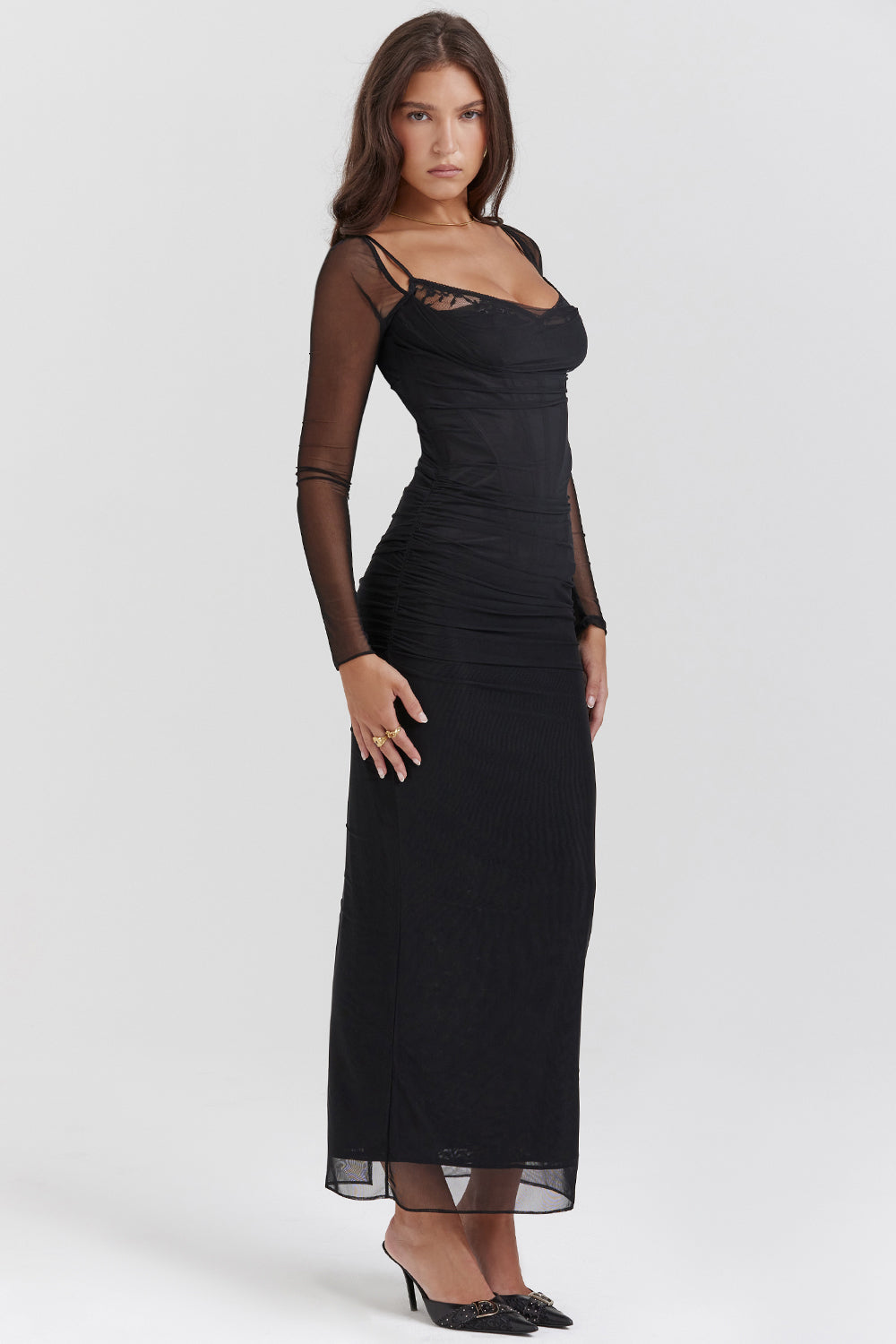 Olanda - Maxi Jurk Mesh