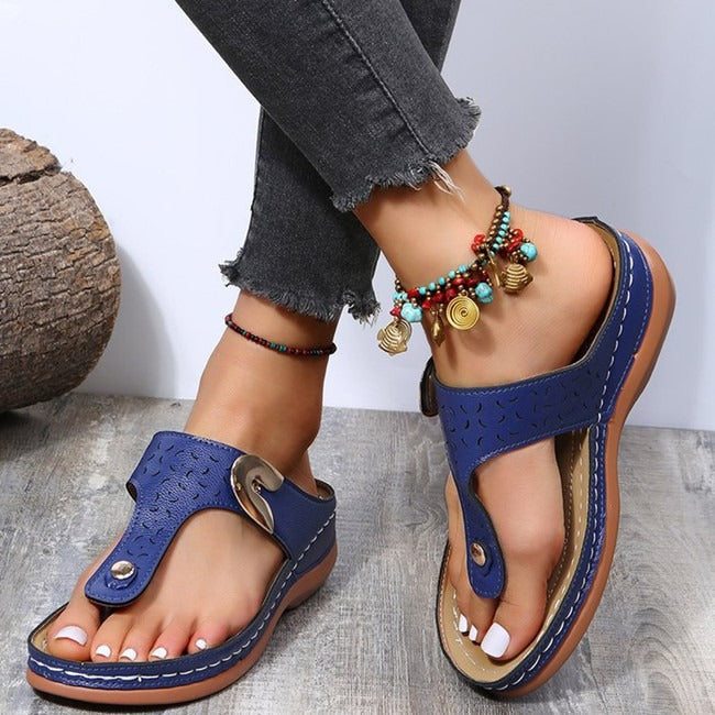 StrideEase: Premium Comfort Orthopedische Sandalen