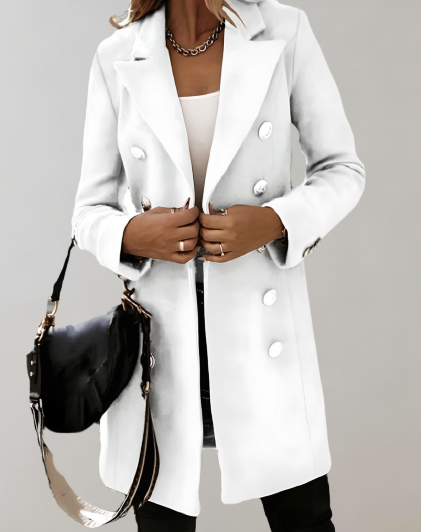 Amra - Getailleerde Trenchcoat