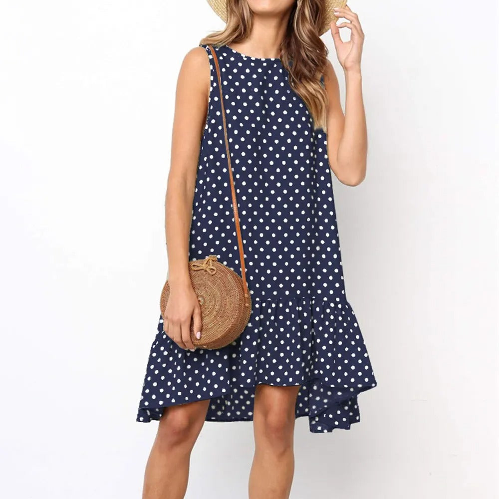 Wendelien - Zomerse Chiffon Jurk