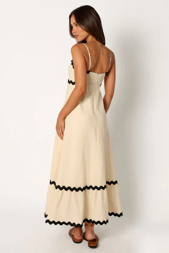 Puck - Mouwloze Maxi Jurk