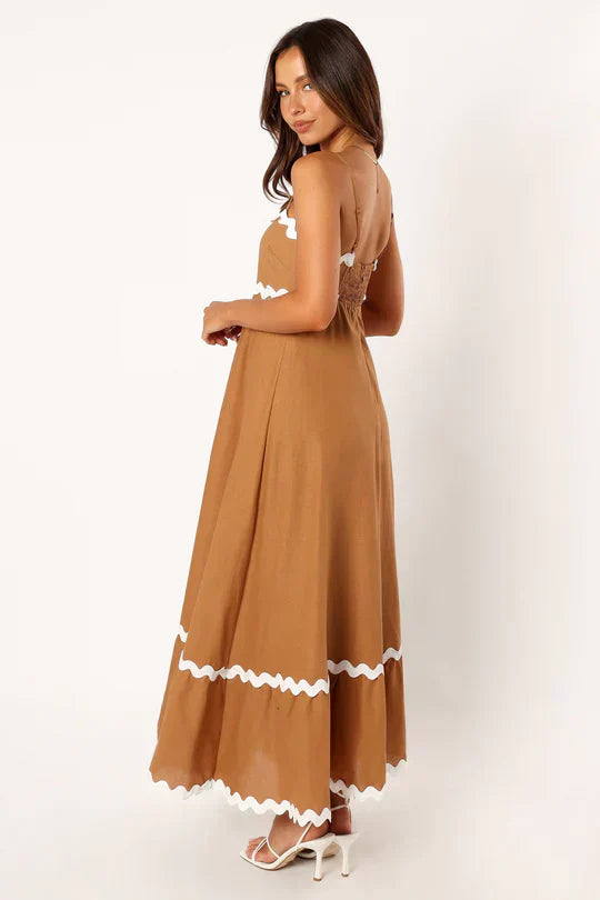 Puck - Mouwloze Maxi Jurk