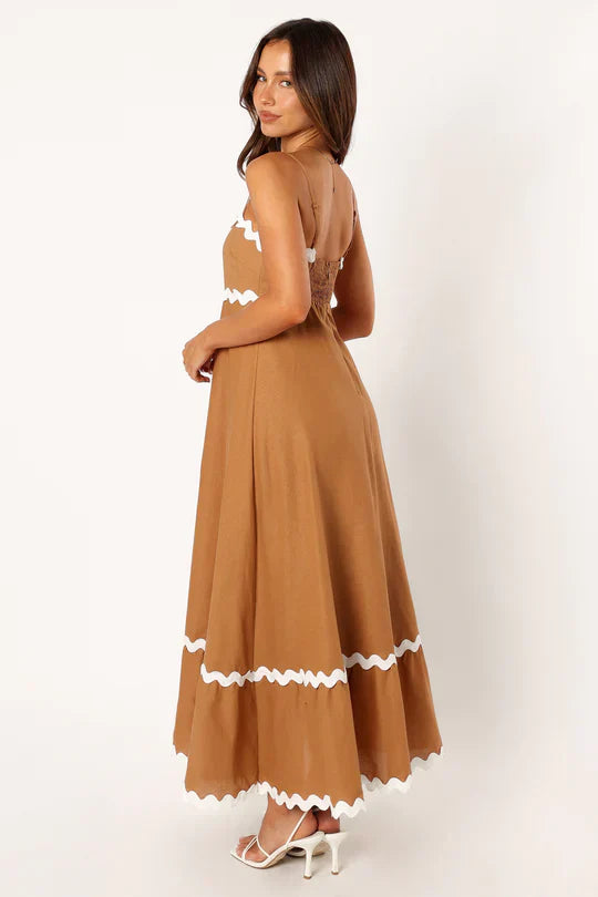 Puck - Mouwloze Maxi Jurk