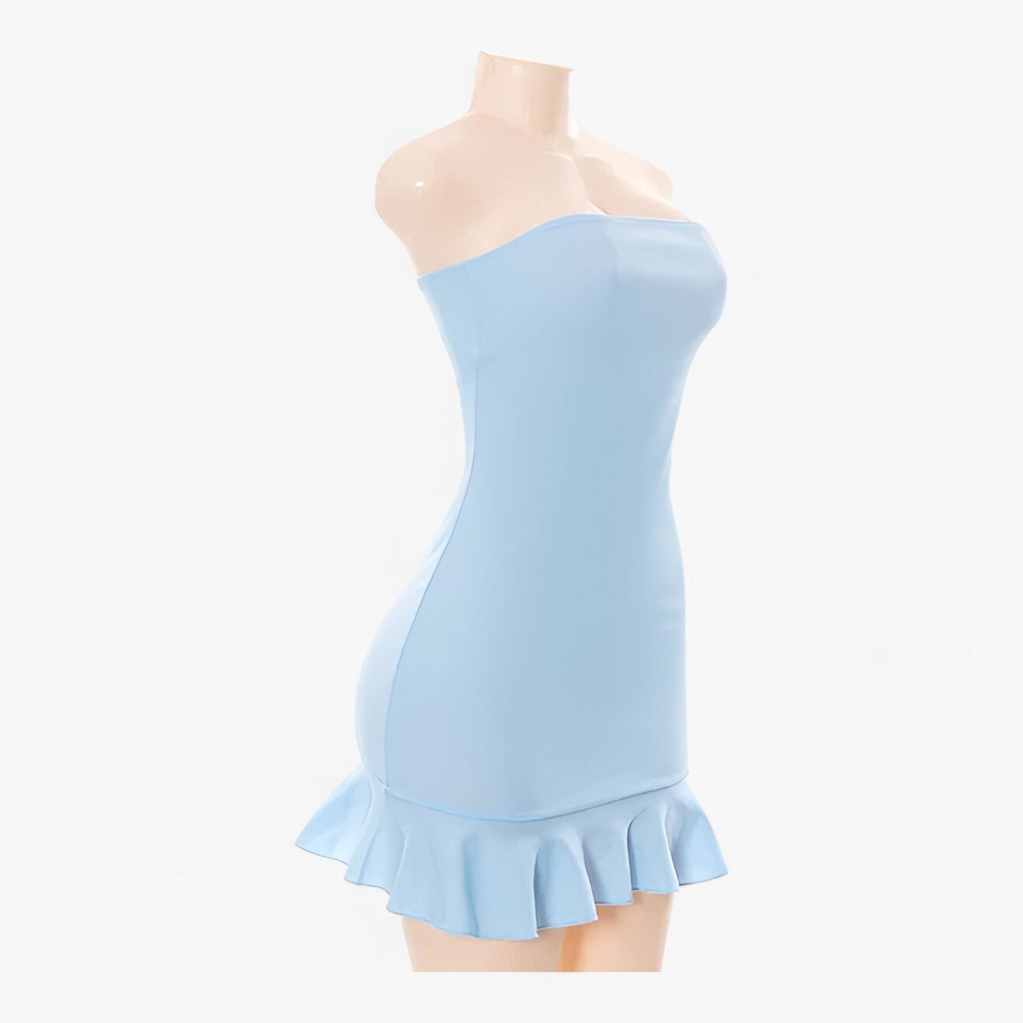 Catelijn - Strapless Mini Jurk