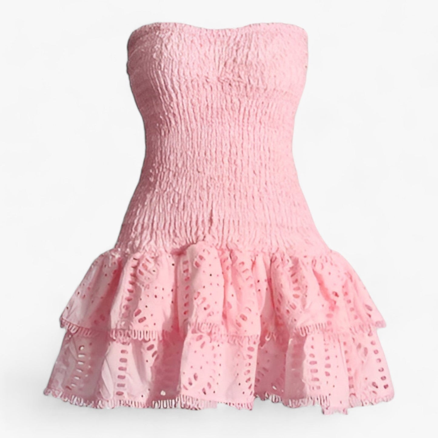 Djoeke - Gespleten Mini Jurk