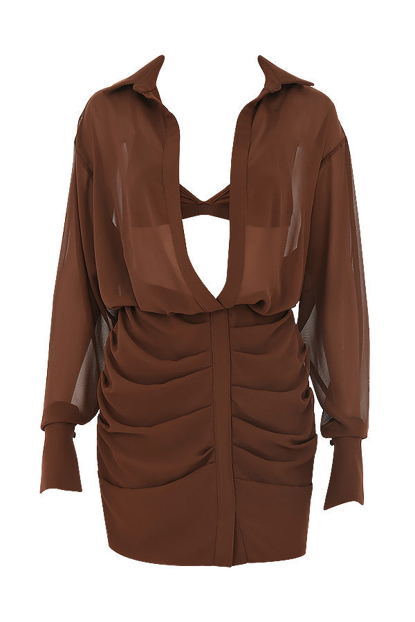 Olina - Overhemdjurk en Bralette