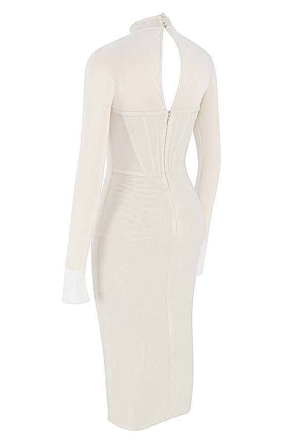 Tessa - Korset Midi Jurk