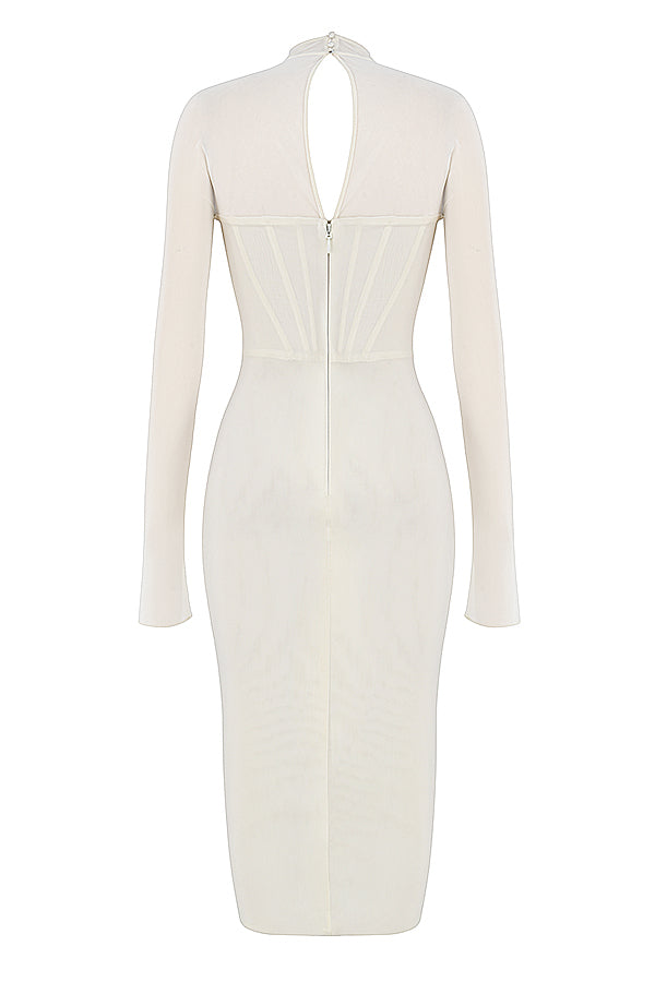 Tessa - Korset Midi Jurk