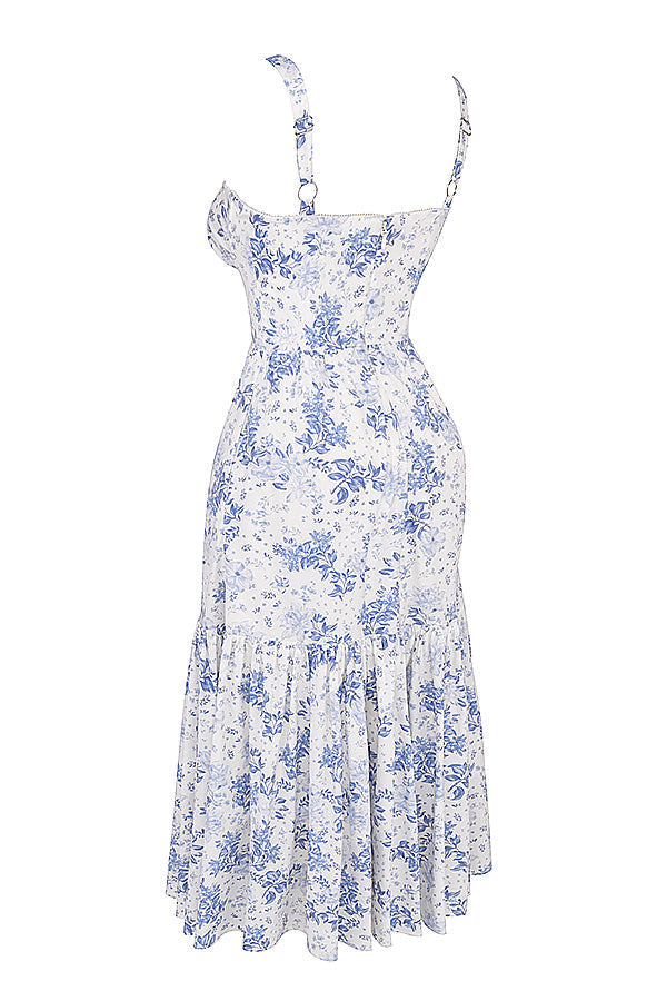 Brechtje - Bloemen Midi Zonnejurk