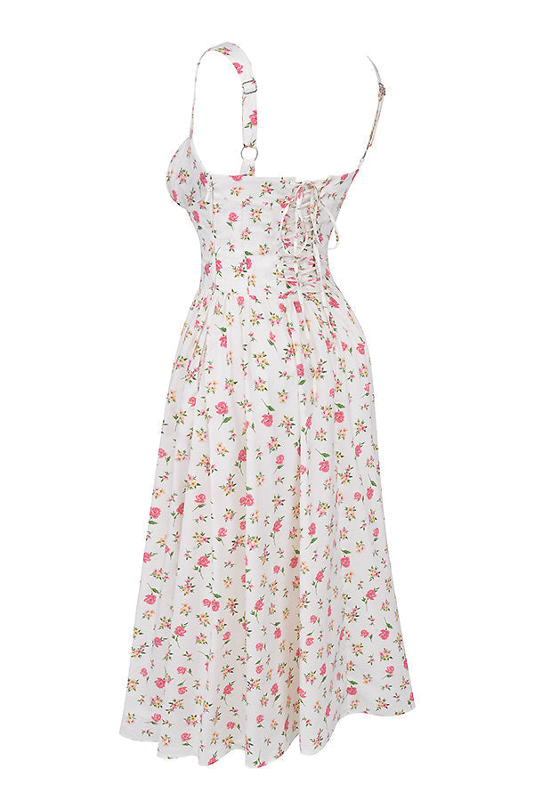 Brechtje - Bloemen Midi Zonnejurk