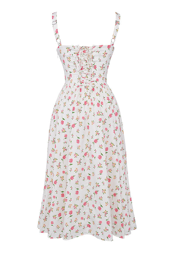 Brechtje - Bloemen Midi Zonnejurk