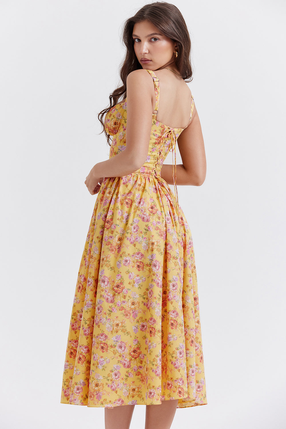 Brechtje - Bloemen Midi Zonnejurk