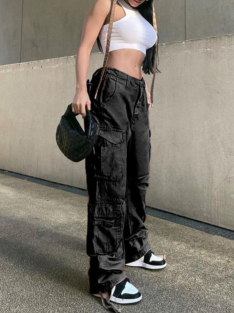 Veelzijdige Dames Cargo Broek: Stijl & Comfort