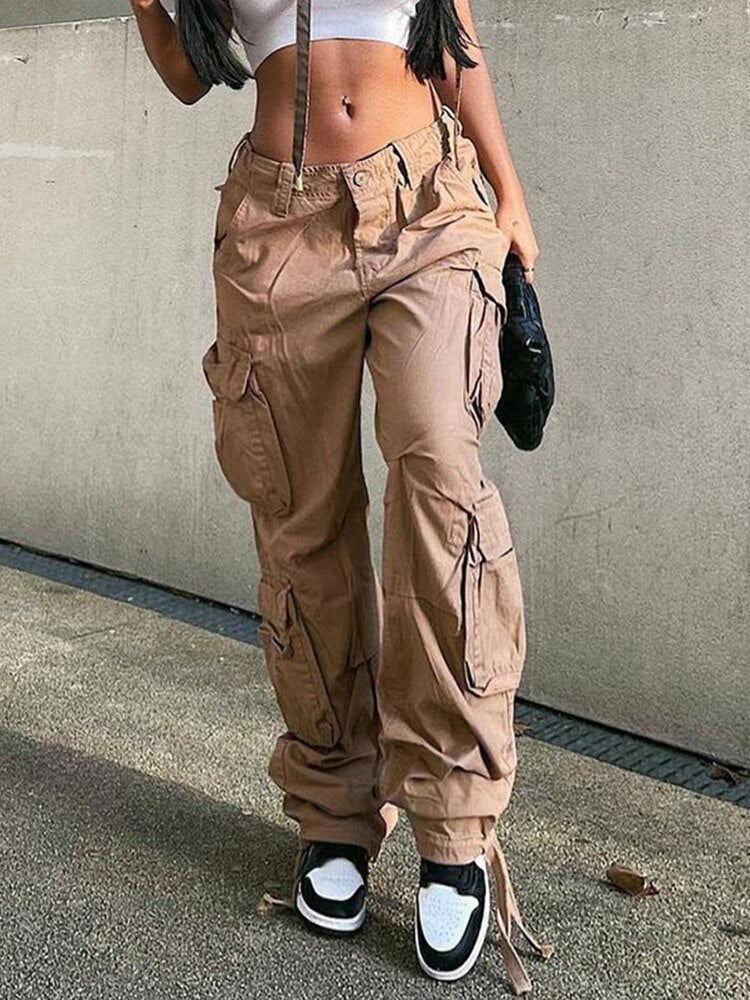 Veelzijdige Dames Cargo Broek: Stijl & Comfort