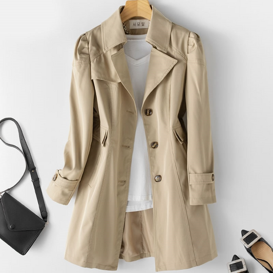 Zanneke - Halflange Trenchcoat