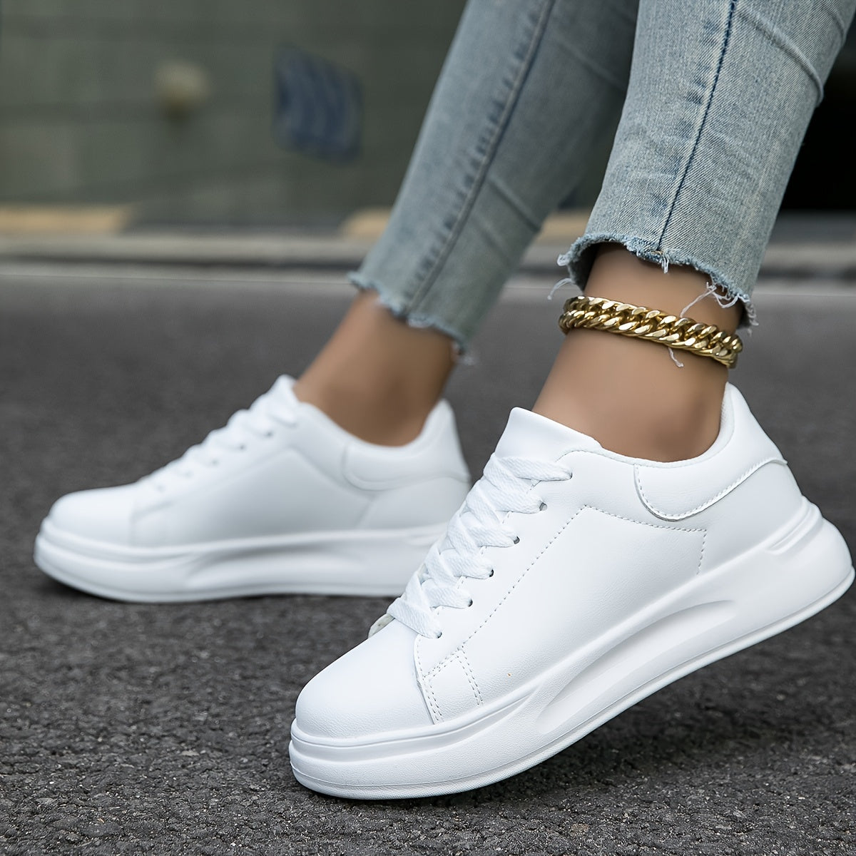 Eline - Vrouwen Platform Sneakers