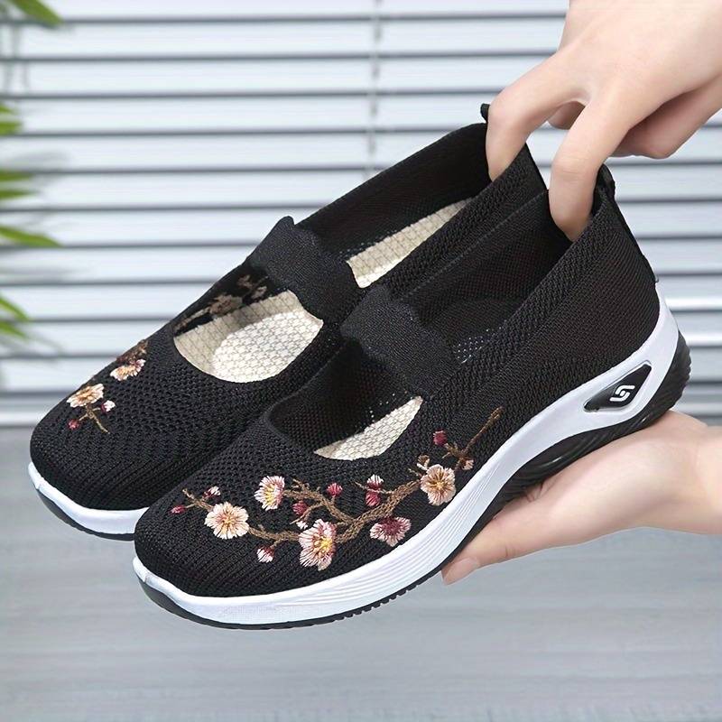 Wanja - Bloemen Slip-On Sneakers
