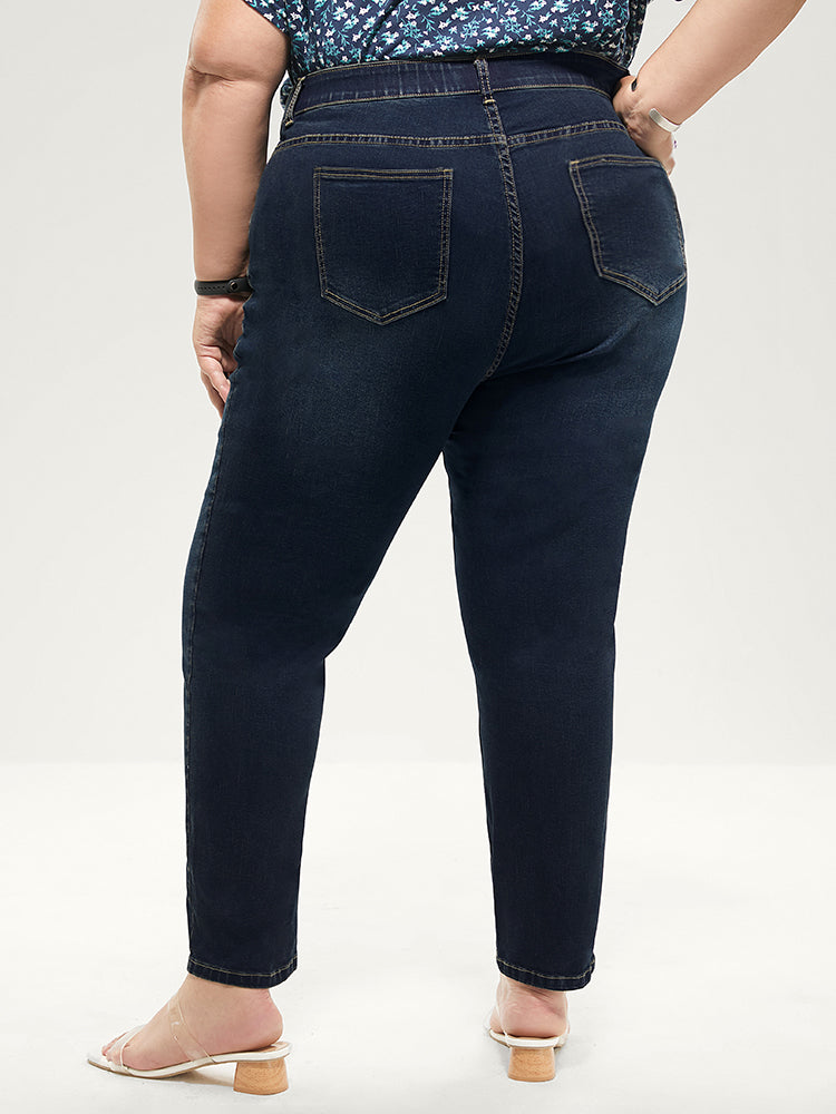 Ontdek Ongeëvenaard Comfort & Stijl: Gap Proof Donkere Wassing Skinny Jeans!