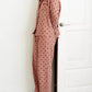 Roze Franse Pyjama Set met Hartjes - Amélie