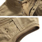 Vintage utility-vest met meerdere zakken voor heren