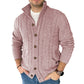 Herfst Elegance: Heren Twist Flower Vestjas