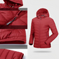 SleekEase Kap Puffer: Ultralicht, Gewatteerde Elegantie voor Actieve Vrouwen