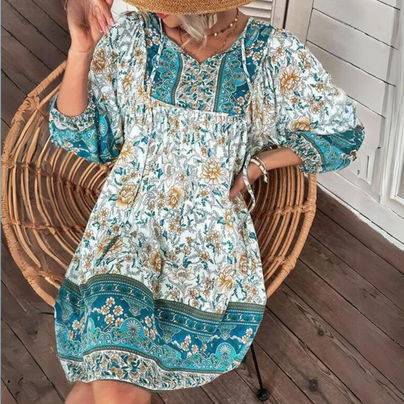 Ulrike - Comfortabele Boho Jurk